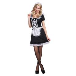 Totally Ghoul French Maid Halloween Costume - One Size Fits Most Size: One Size Fits Most