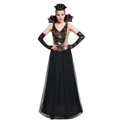 Totally Ghoul Vampire Queen Halloween Costume: One Size Fits Most Size: One Size Fits Most
