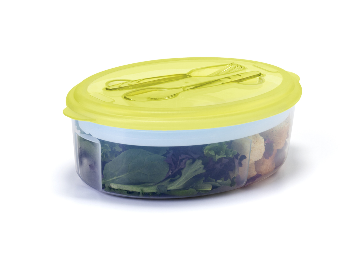 David Tutera Cooler Color 7pc Salad Set YELLOW
