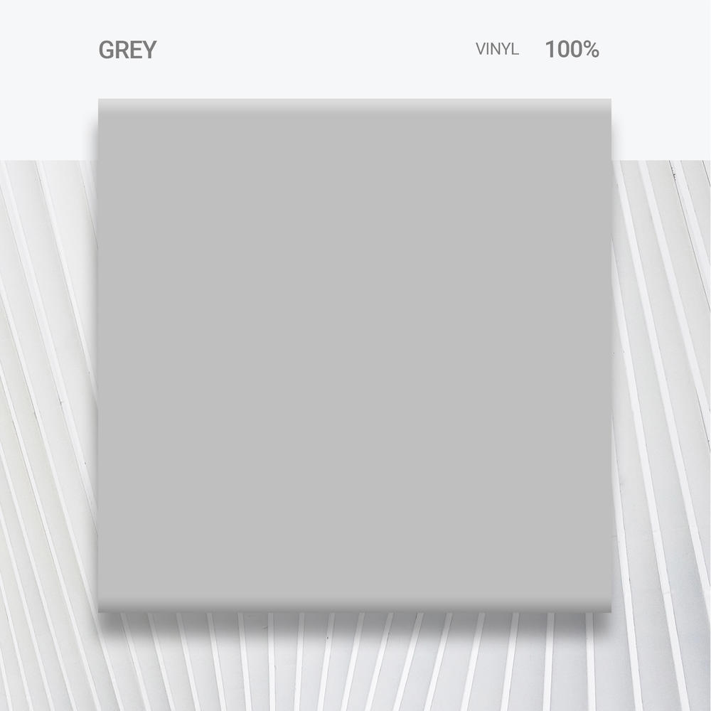 Chicology Cordless 1-Inch Mini Blinds, Horizontal Venetian Slat Window Shade, Gloss Gray (1-Inch Quality Slats) - 27"W X 64"H