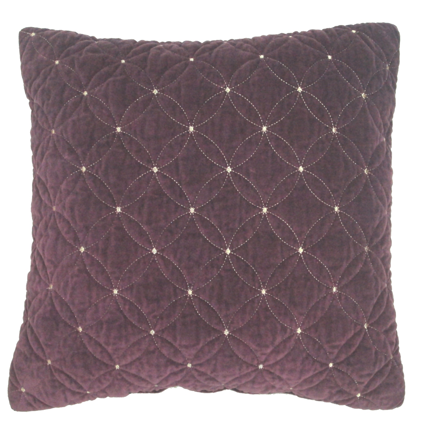 Geometric Velvet Decorative Pillow - Kmart