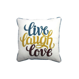Live Laugh Love Decorative Pillow - Home - Home Decor - Pillows, Throws & Slipcovers ...