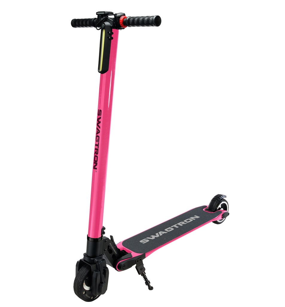 Hoverzone Swagger Collapsible Electric Scooter - Pink
