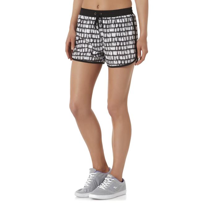 Everlast® Women's Dolphin Running Shorts Geometric