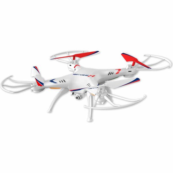 Swift Stream RC RC Z-9 Camera Drone w/ Built-In WiFi - White - Toys