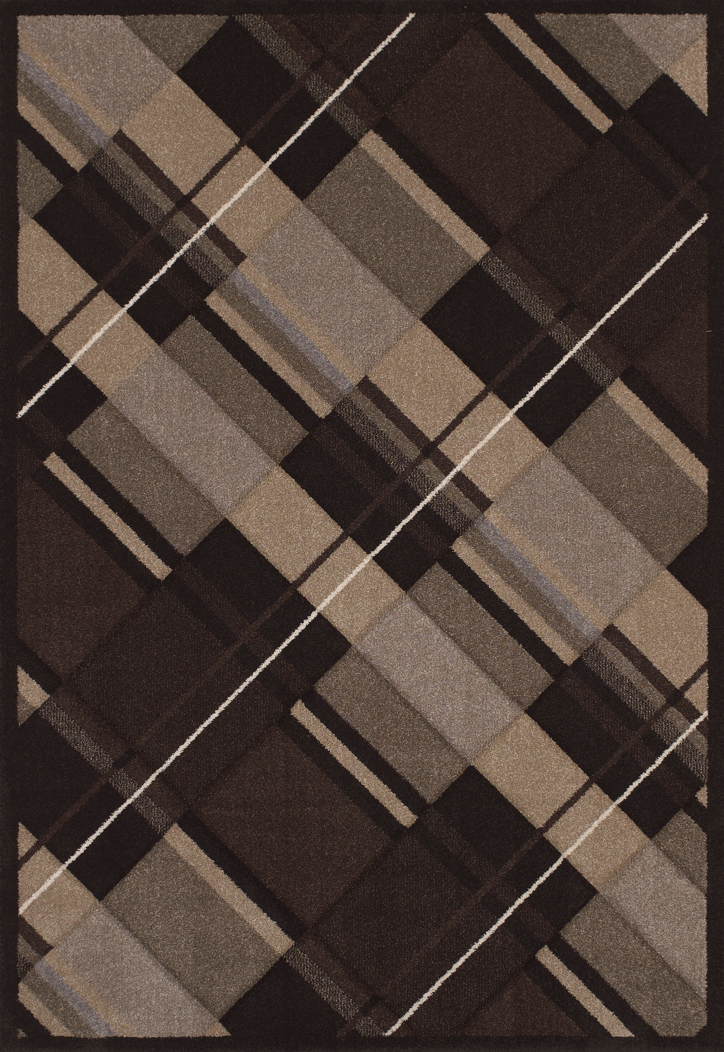 Townshend Collection Journey Black Area Rug