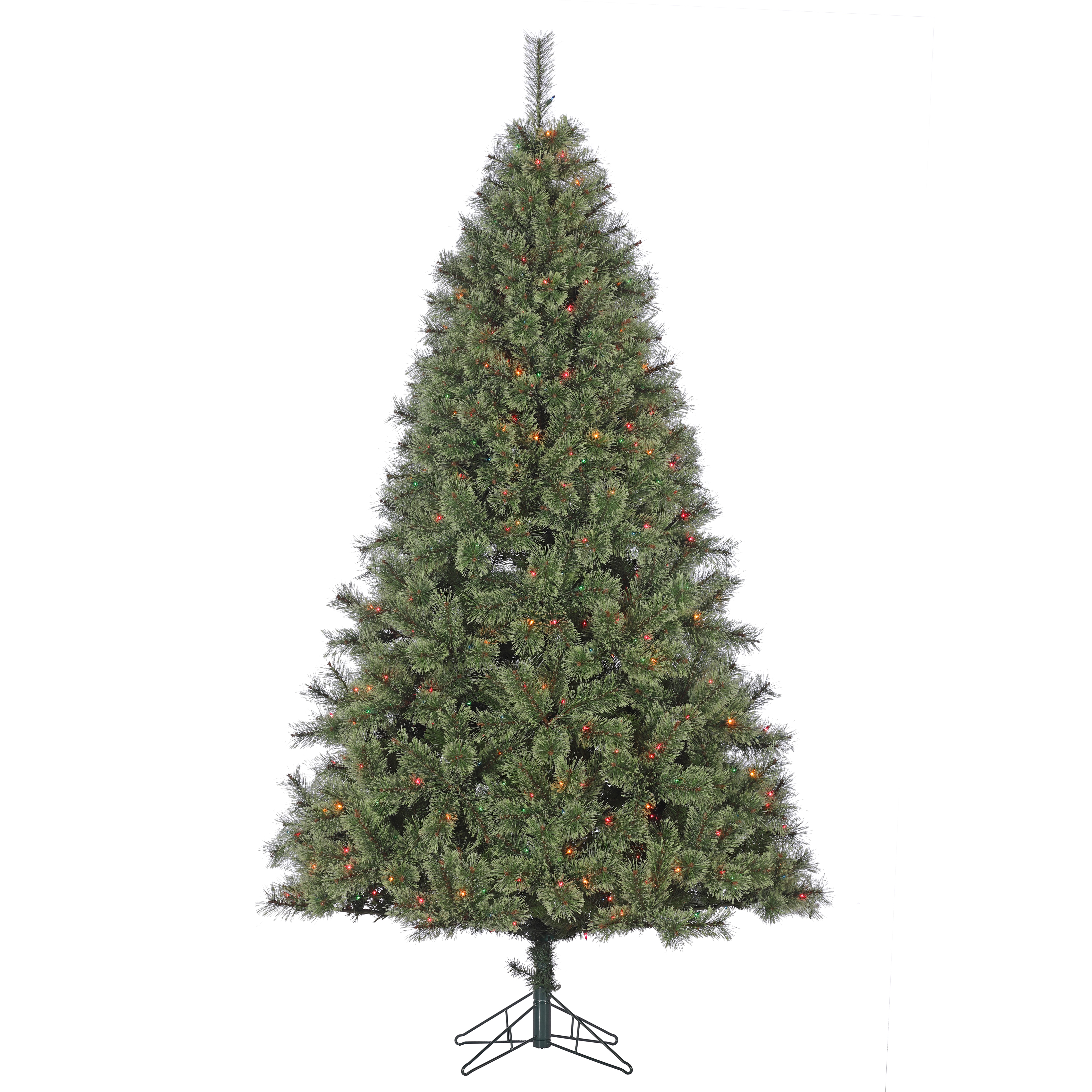 7.5' Pre-Lit Edison Spruce Tree with 600 Multicolor Lights