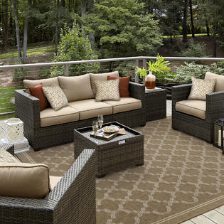 Grand Resort Monterey 3pc Sofa Seating Set - Neutral ...