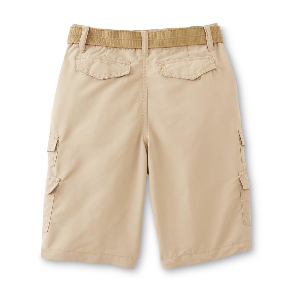 Boy's Belted Cargo Shorts