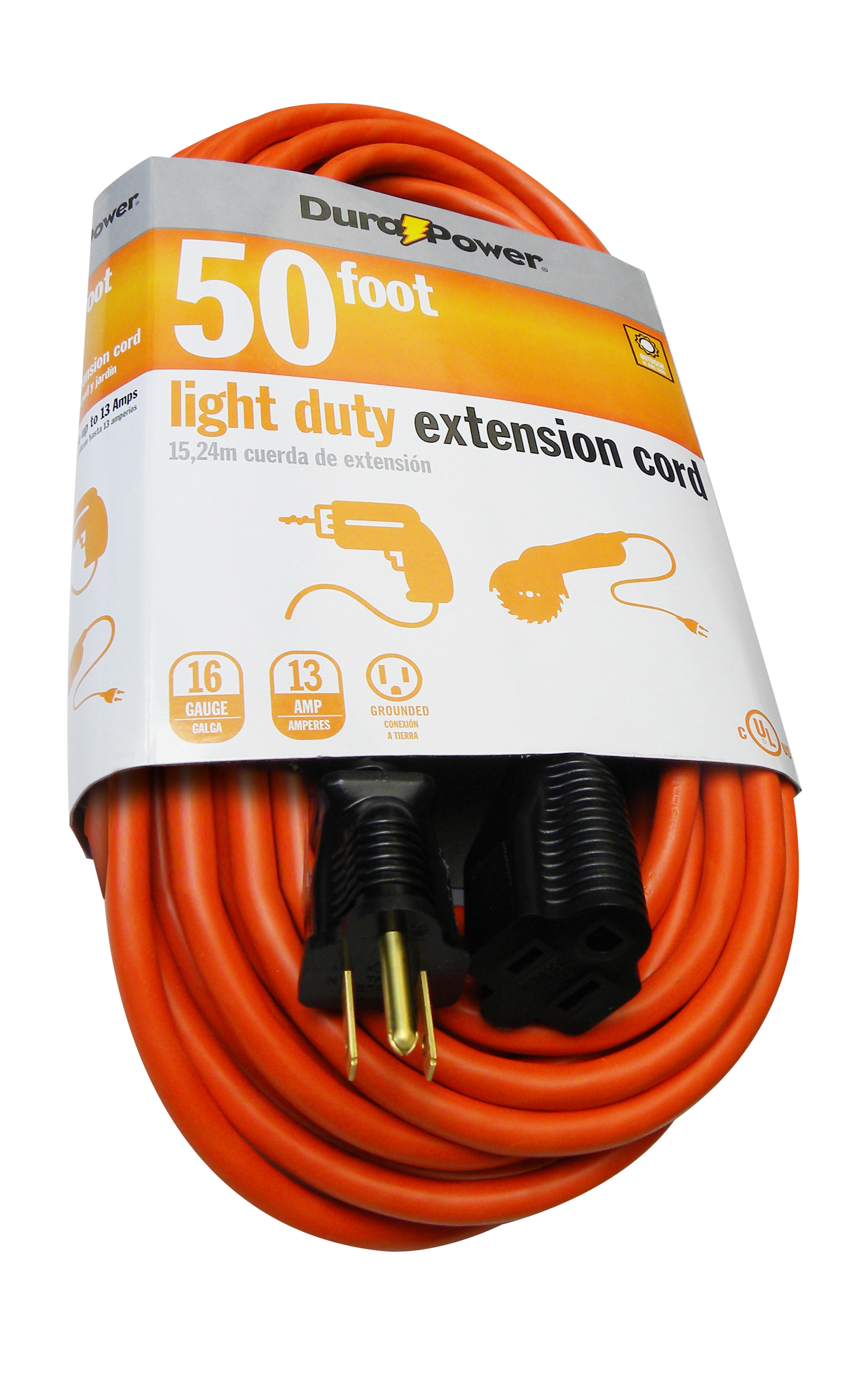 Dura Power 50ft. 16/3 Outdoor Extension Cord Shop Your Way Online