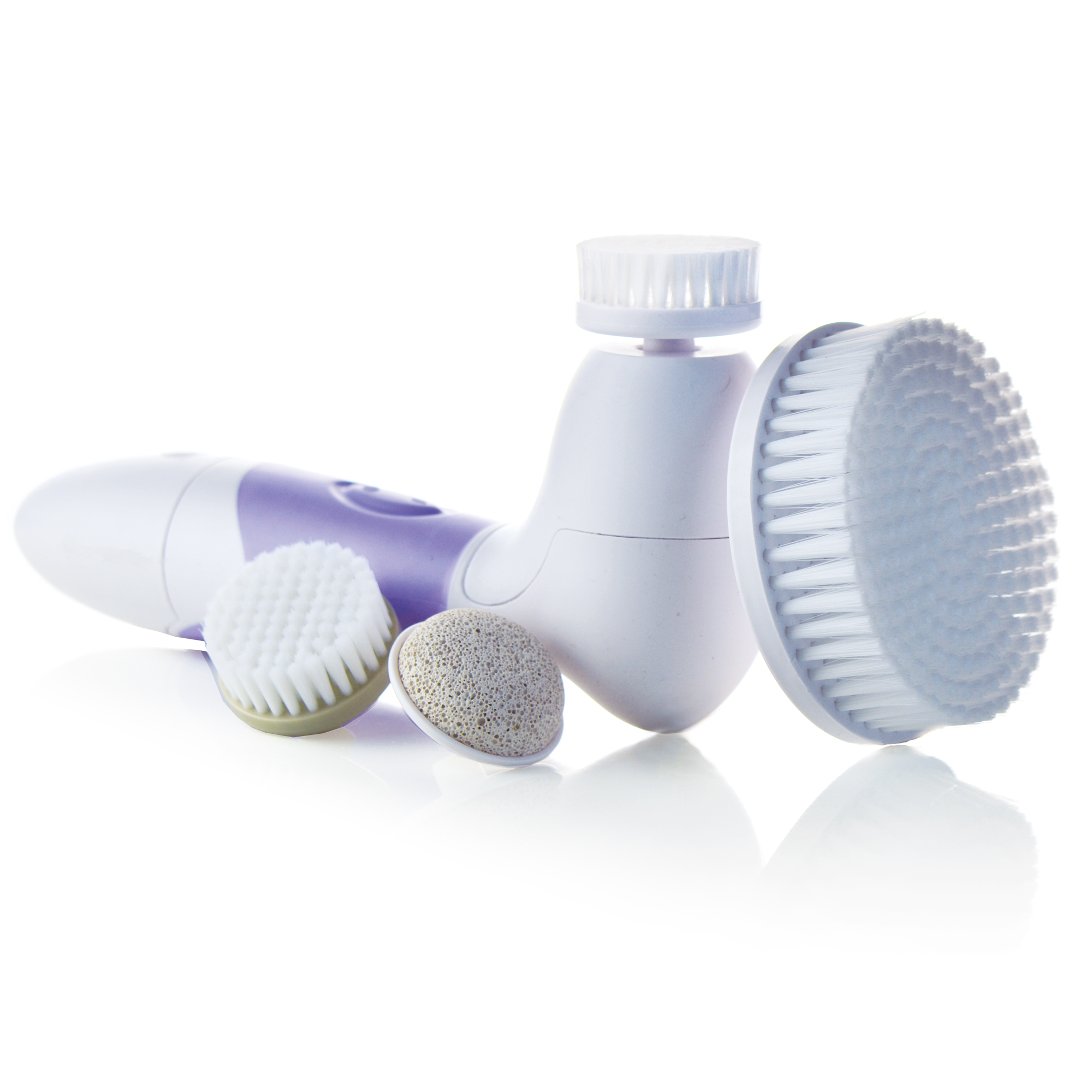Vanity Spin for Perfect Skin Facial Cleansing Brush Purple Shop Your Way Online