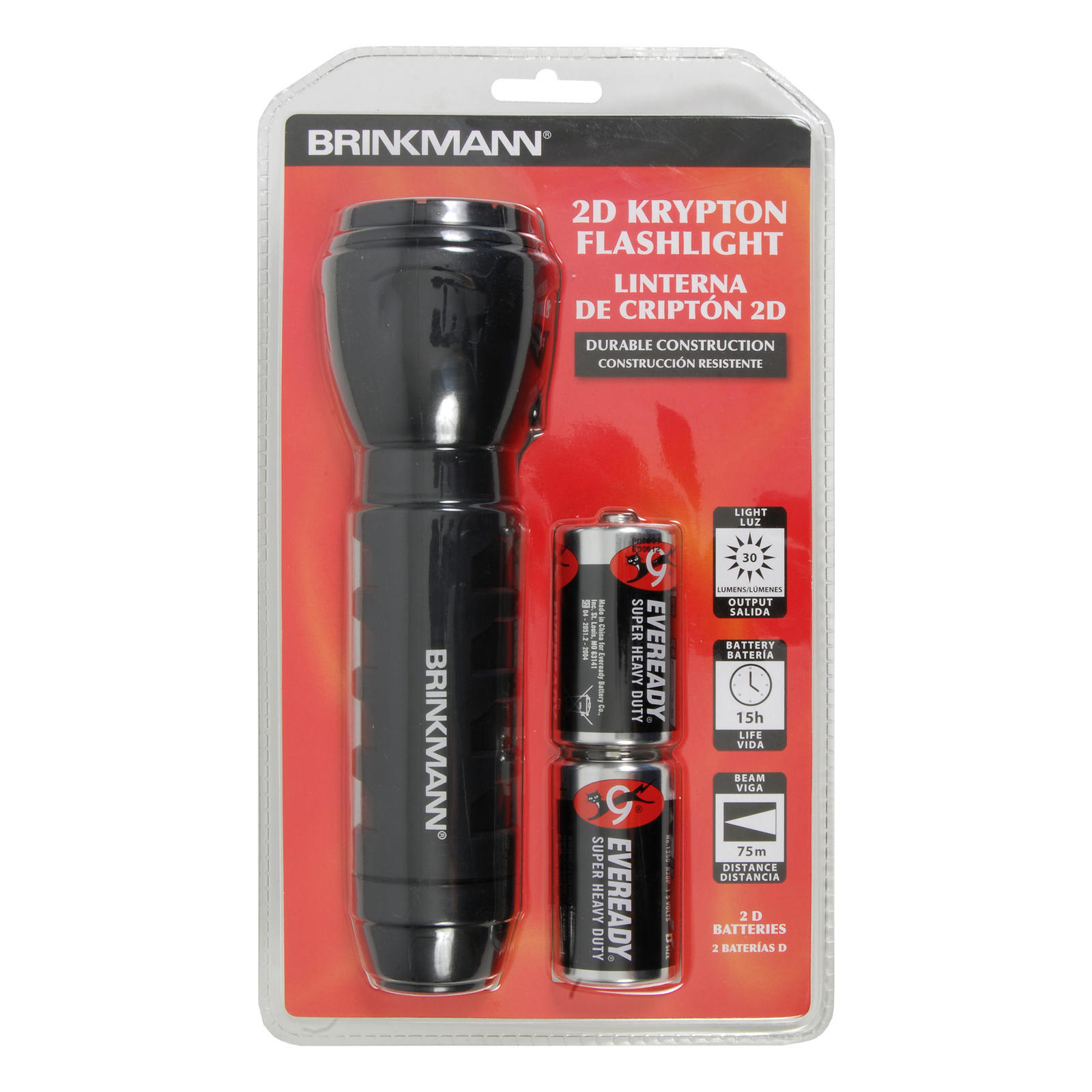 UPC 039953519321 product image for Flashlight, Krypton, 2D, 1 flashlight | upcitemdb.com