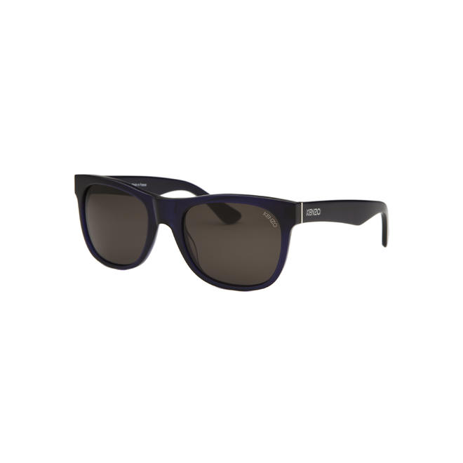 Kenzo Women's Square Dark Blue Sunglasses