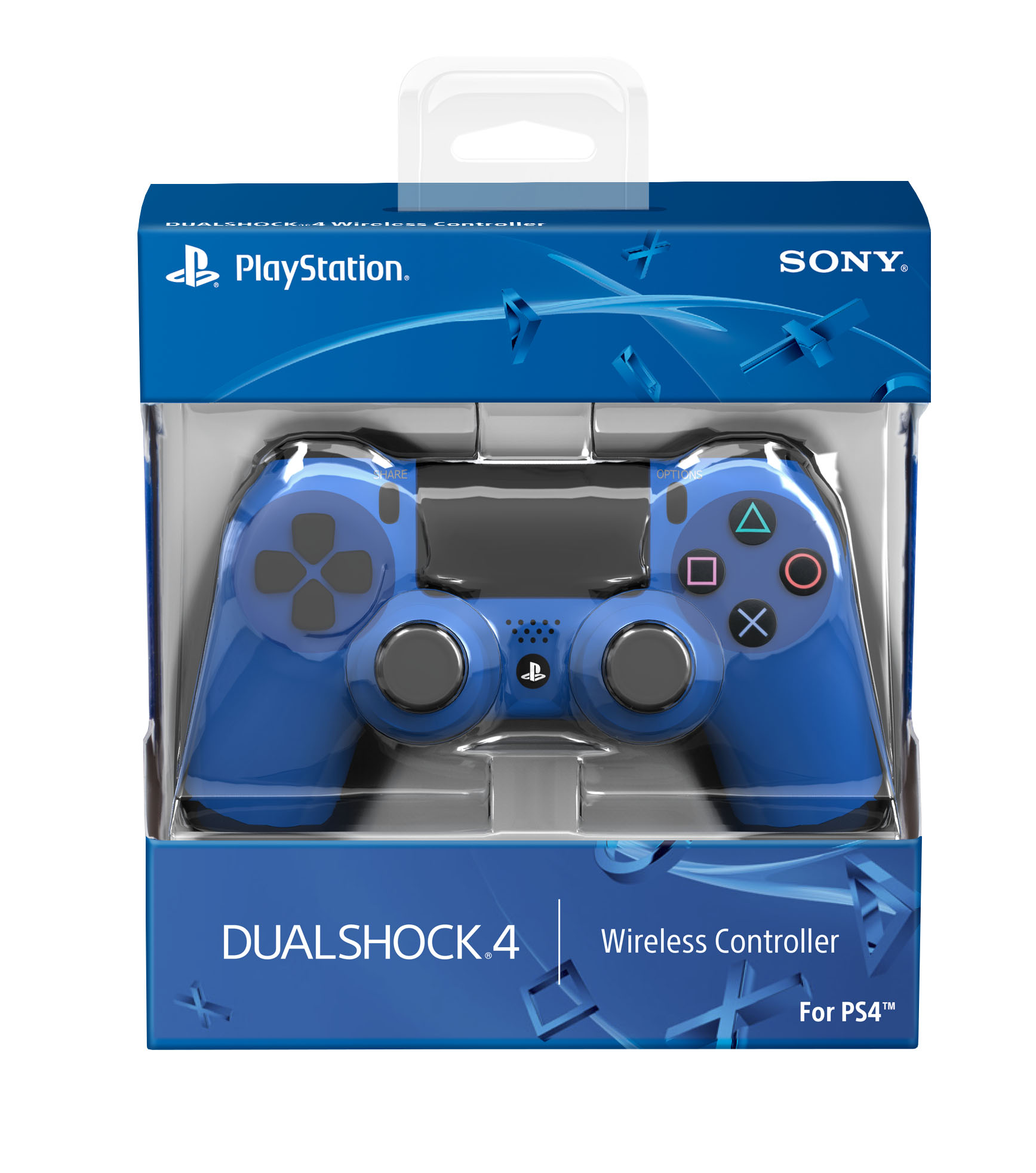 Sony PlayStation 4 (PS4) DualShock 4 Controller - Blue