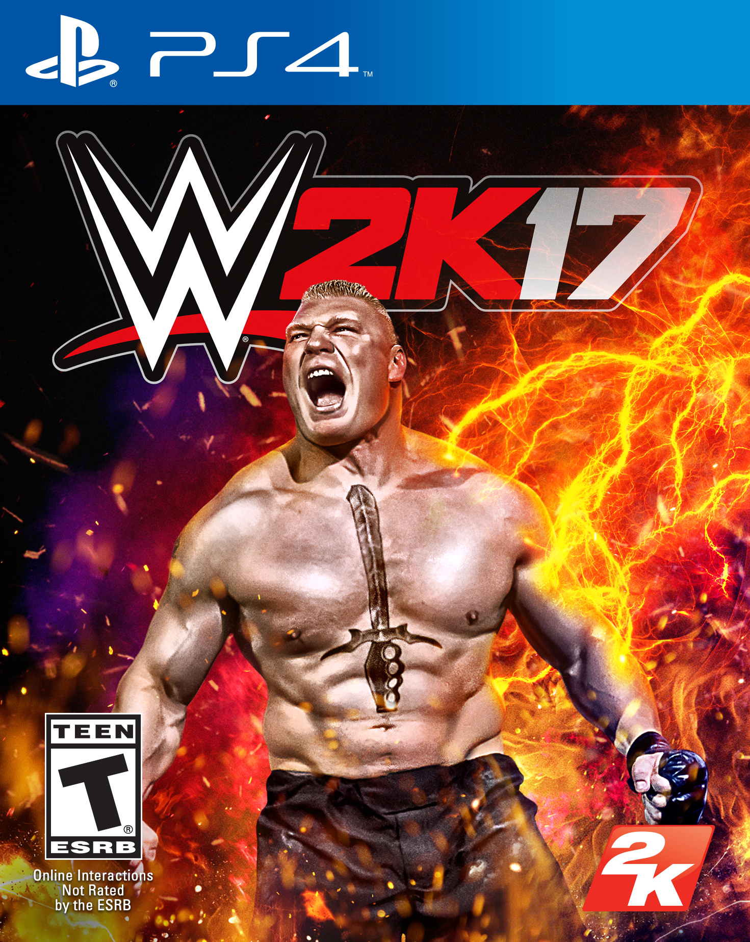 Take 2 WWE 2K17 for PlayStation 4 (PS4)