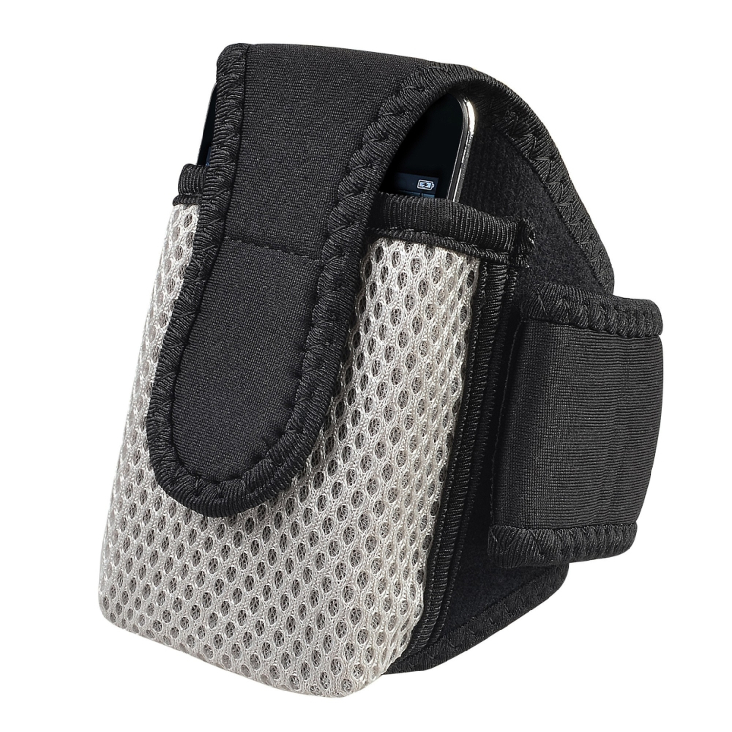 Insten Armband for Sports Gym Running with case compatible with MP3 and Smart Phones, Black