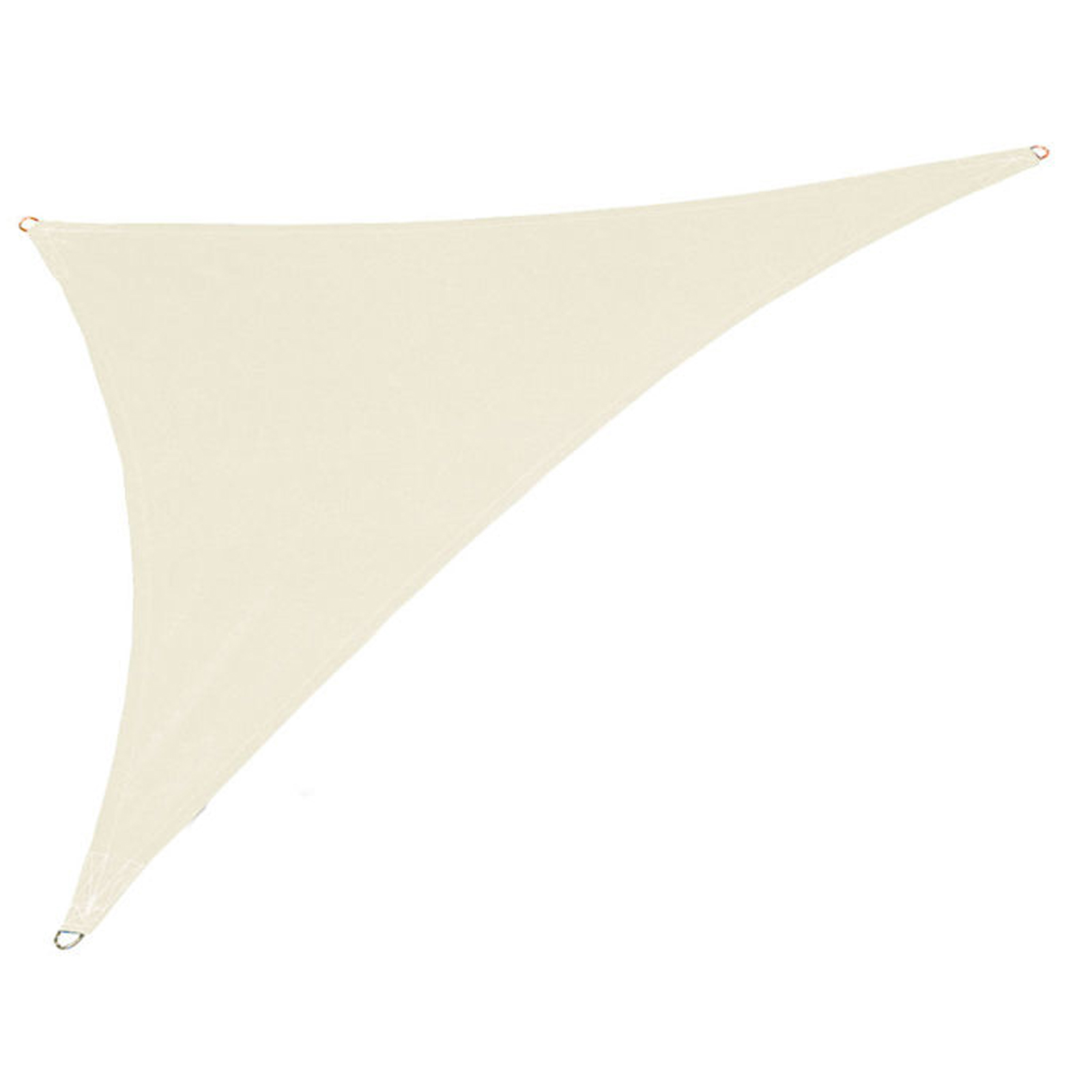 Coolaroo Triangular Shade Sail 15' x 12' x 9' Canopy - Ivory