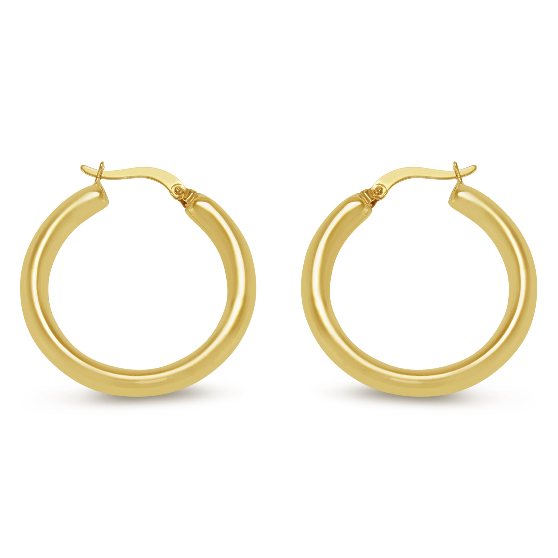 Fashion Gold Plain Earring