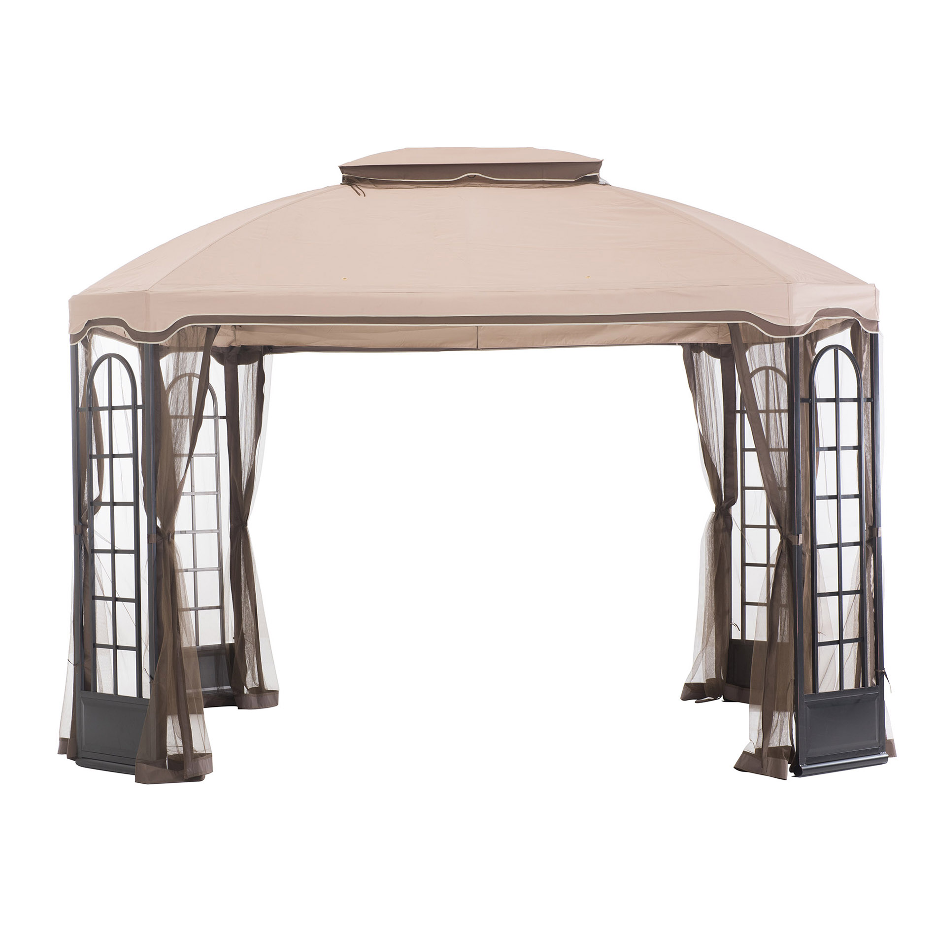 Essential Garden Terrace Gazebo 12'X10' with netting *Limited
