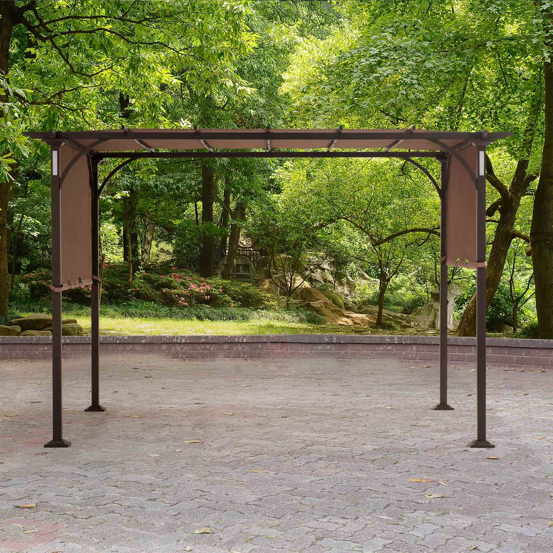 Replacement Canopy For Montara Lighted Pergola - Outdoor ...