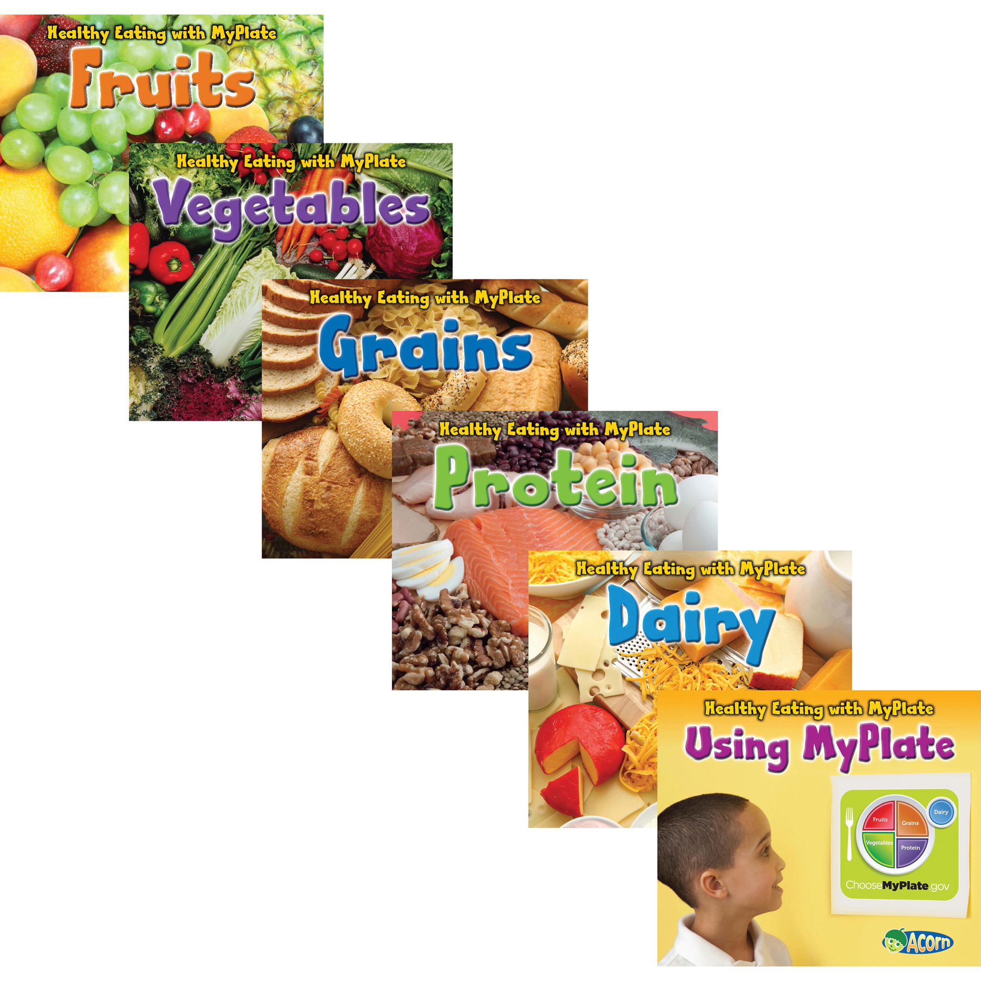 ISBN 9781432969868 product image for Capstone Publishing Healthy Eating With Myplate Book Set Of 6, Multi-Color | upcitemdb.com