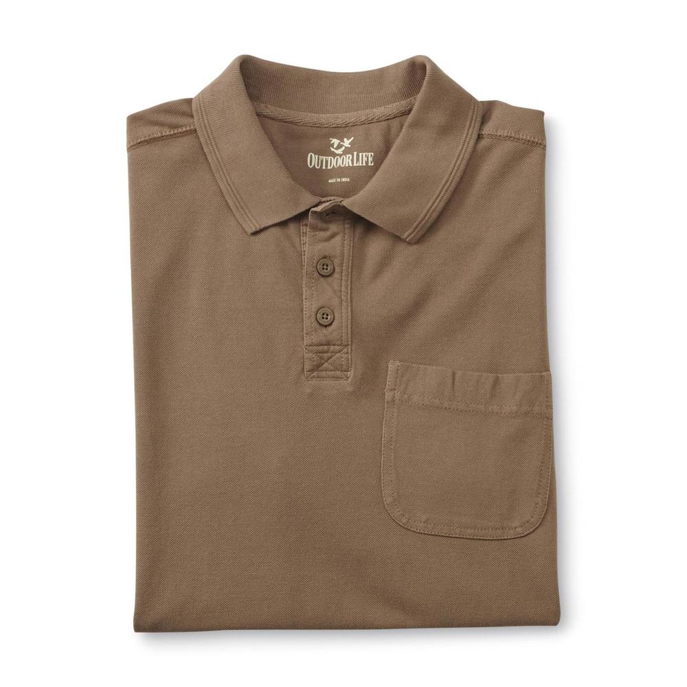 Men's Big & Tall Pocket Polo Shirt