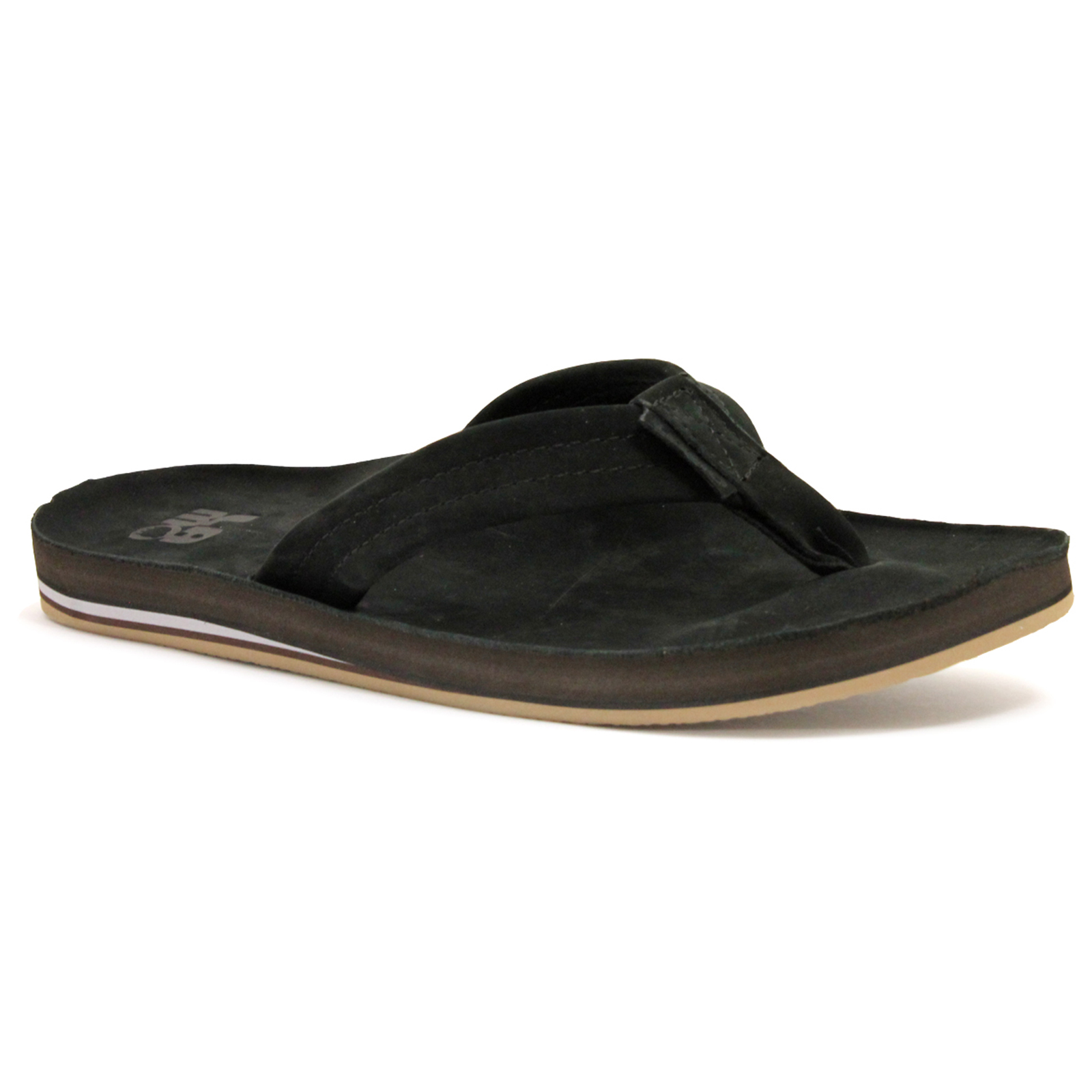 Men's Long lasting Footbed Black Sandal