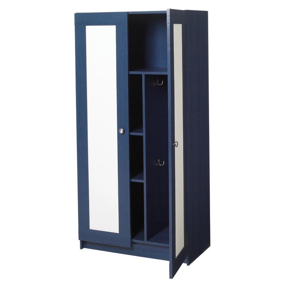 Blue Kids Storage Cabinet