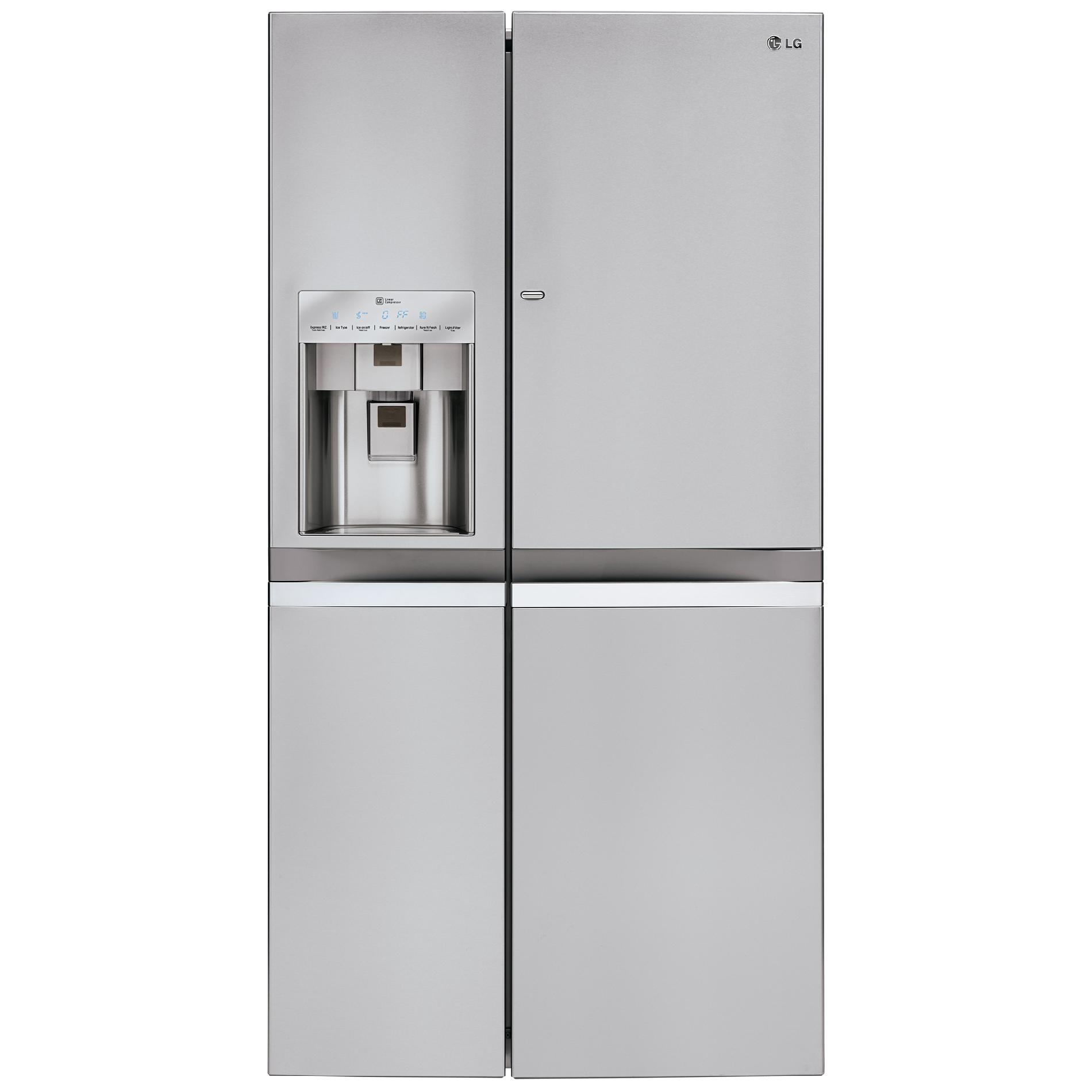 LG 21.5 cu. ft. Large Capacity SxS Refrigerator with Door-in-Door - Sears