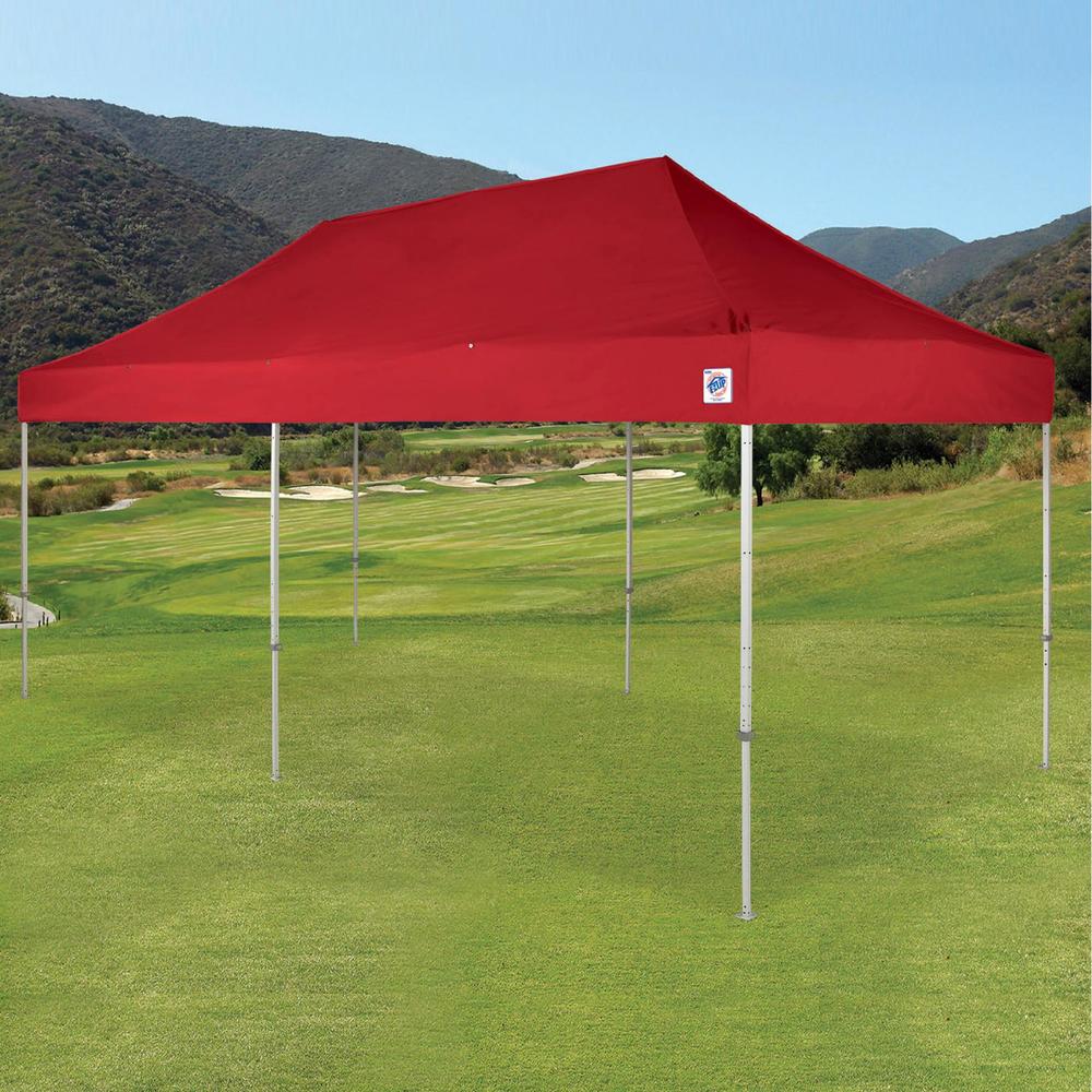 Eclipse&#8482; Aluminum 10x20 Instant Shelter, Fabric Color Red