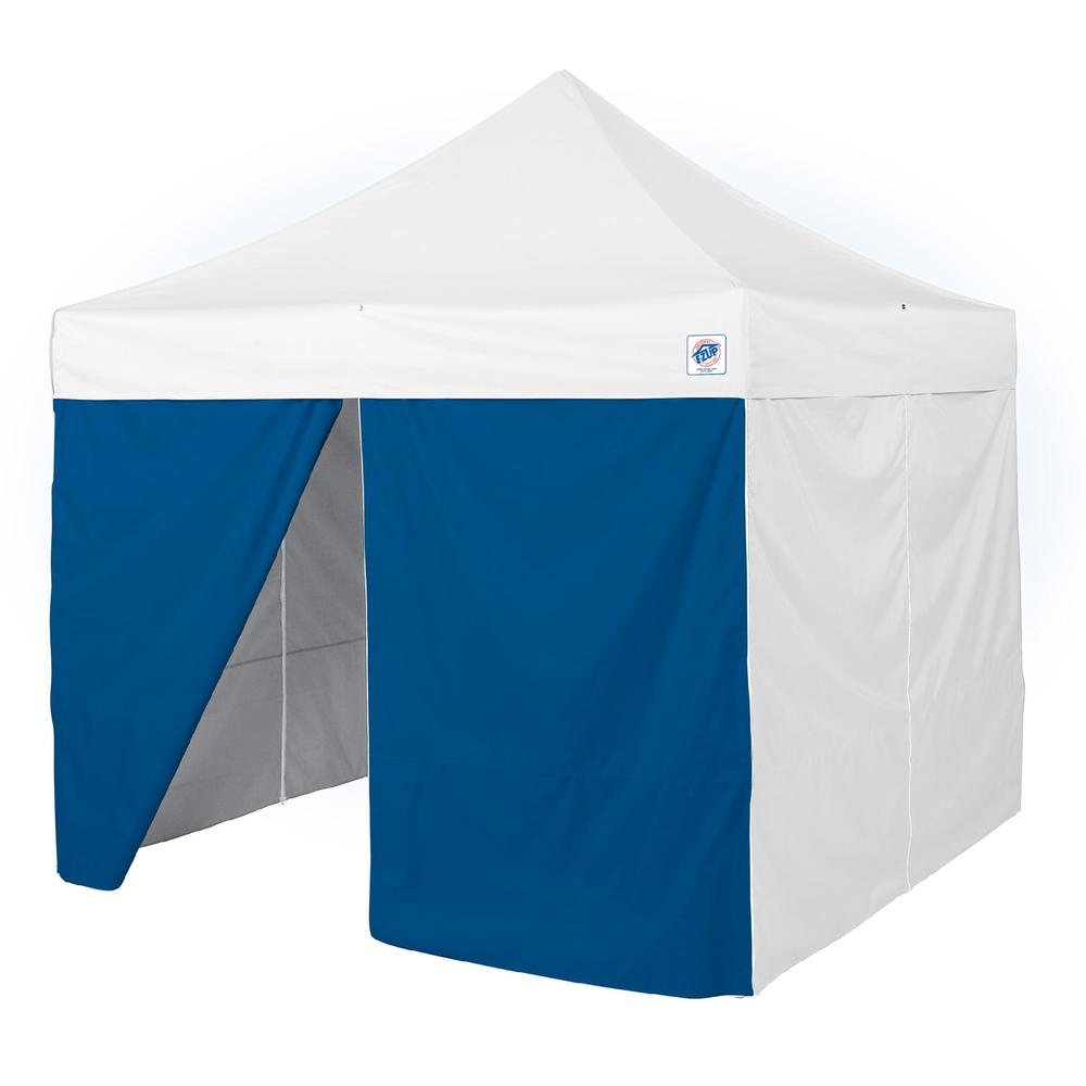 10' Middle Zipper Instant Shelter Sidewall - Blue