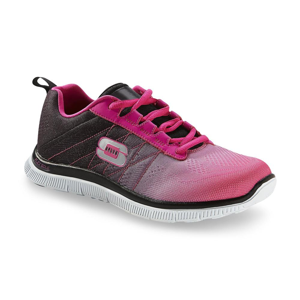 Women's Skech-Knit New Arrival Running Athletic Shoe - Pink/Black