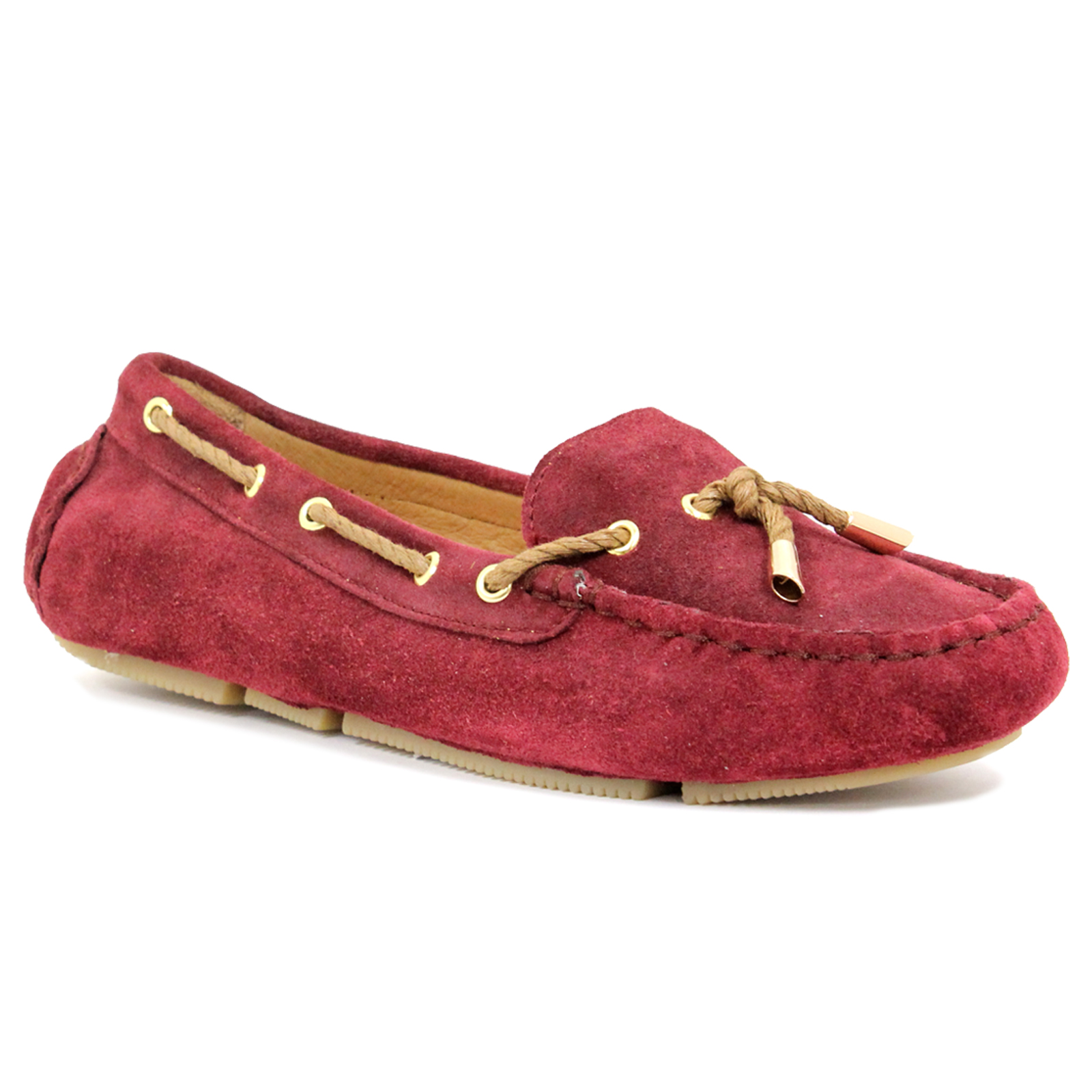 Women's 100% leather Comfort-Arch insole Maroon Elite Moc