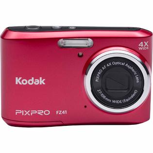 KODAK 16-Megapixel PIXPRO Friendly Zoom Digital Camera - Red - TVs ...
