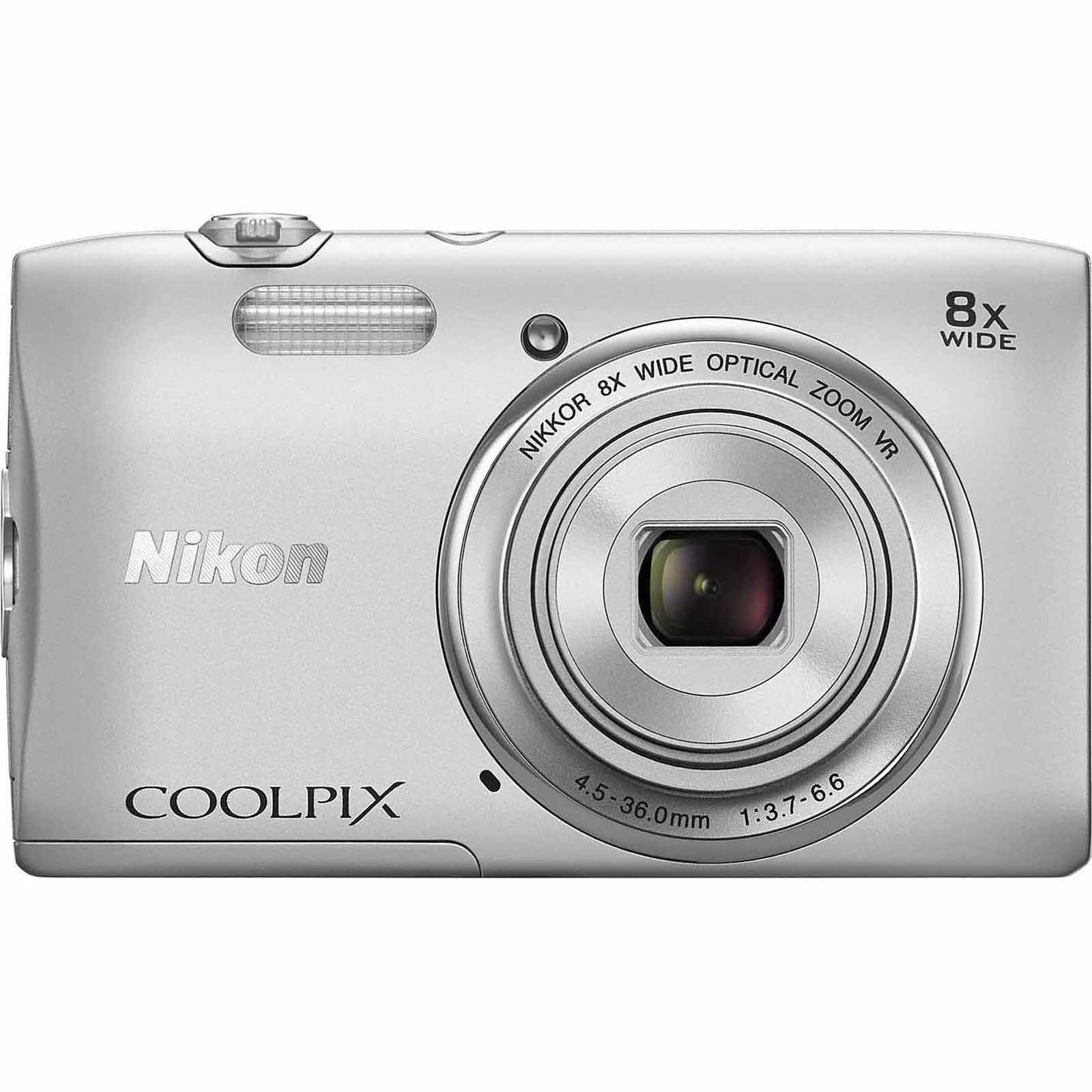 20.1-Megapixel COOLPIX Digital Camera - Silver