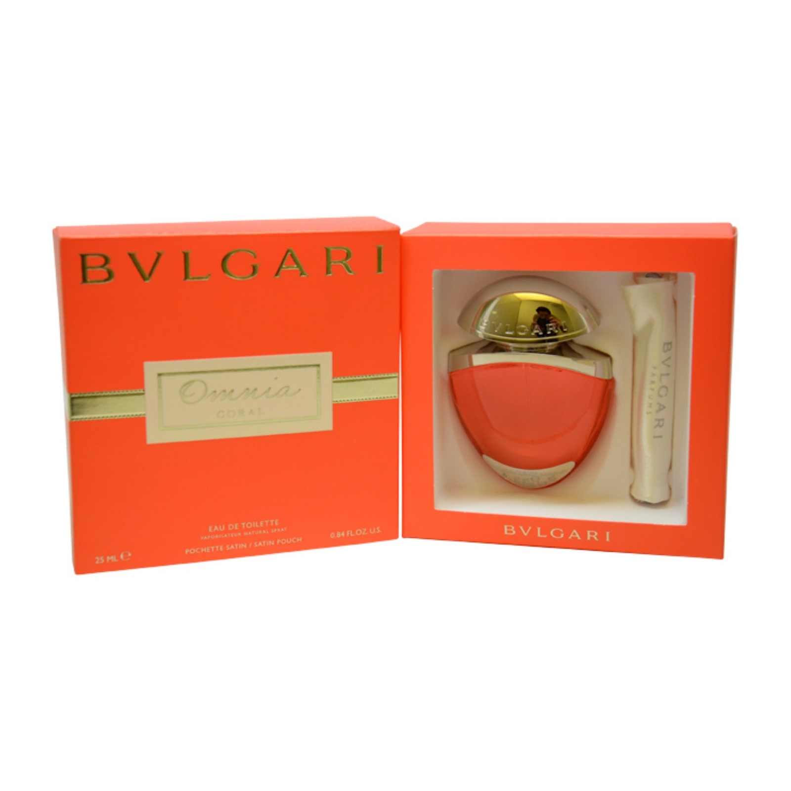 Bvlgari Omnia Coral by Bvlgari for Women - 2 Pc Gift Set 0.84oz EDT 