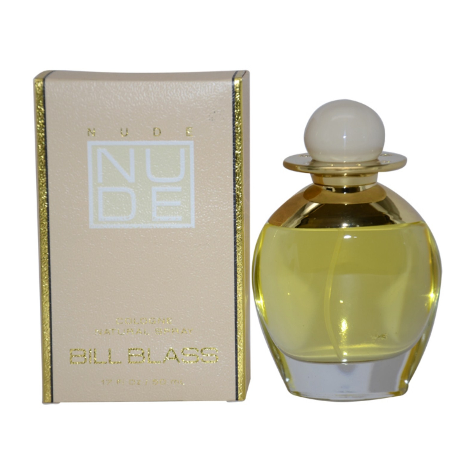 Nude by Bill Blass Perfume for Women 3.4 oz EDC Spray New 