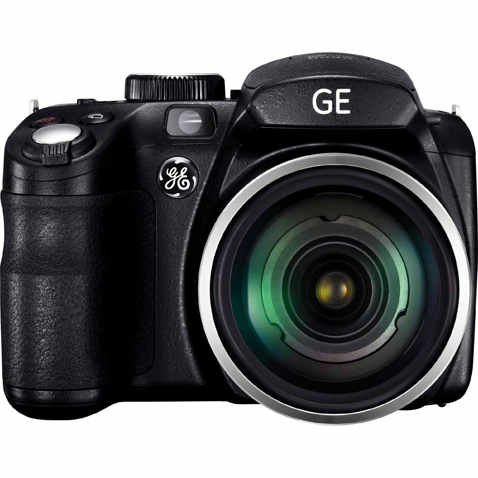GE 14.4-Megapixel Power PRO Series X600 Digital Camera - Black