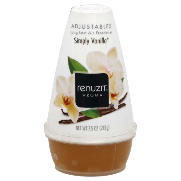 Renuzit Adjustables Air Freshener, Long Last, Simply Vanilla, 7.5 oz