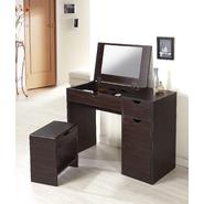 Vanity Set Bench Mirror Stool Makeup Table from Sears.com