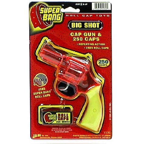 UPC 075656009301 product image for JA-RU Super Bang Big Shot Cap Gun & 250 Caps, 1 each - JA-RU INC | upcitemdb.com