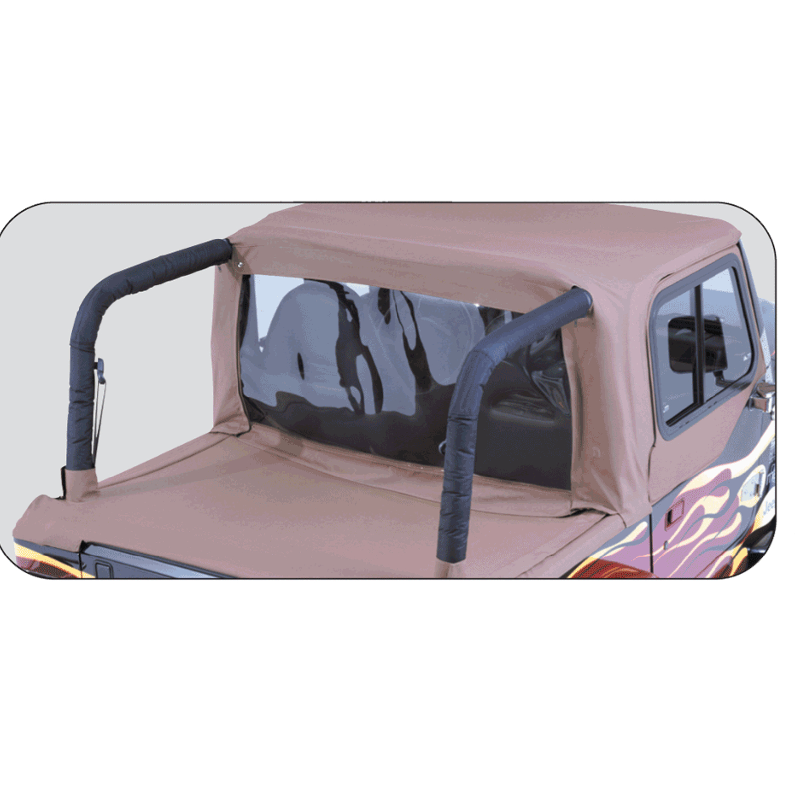 Roll Bar Pad & Cover Kit