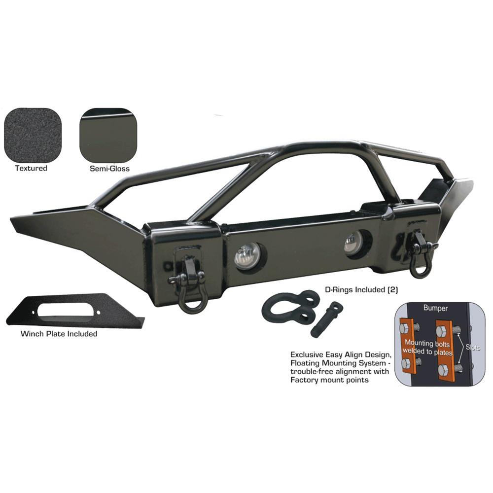 Jeep JK Front Recovery Bumper