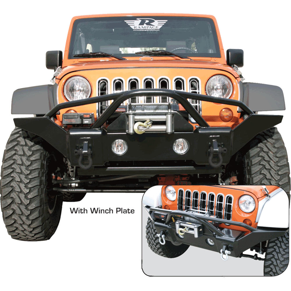 Jeep JK Front Recovery Bumper