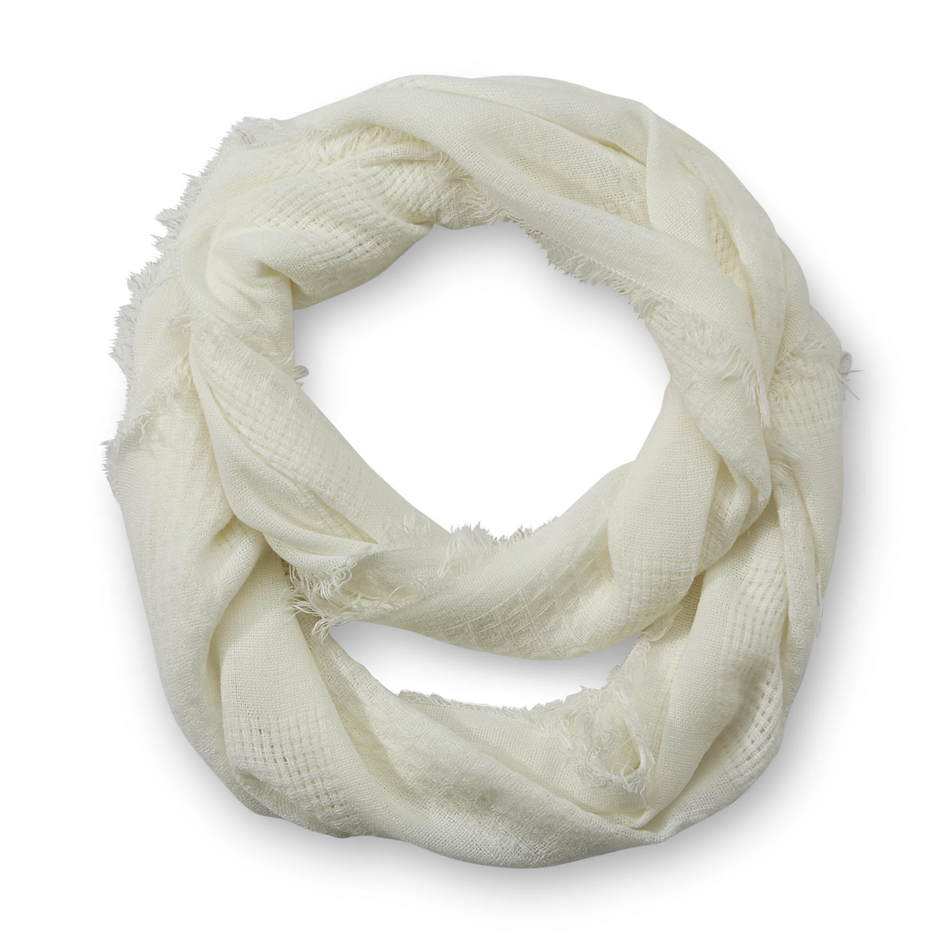 Junior's Woven Infinity Scarf