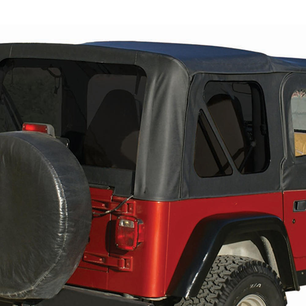 Complete Soft Top Kit with Frame & Hardware for 97-06 Jeep Wrangler