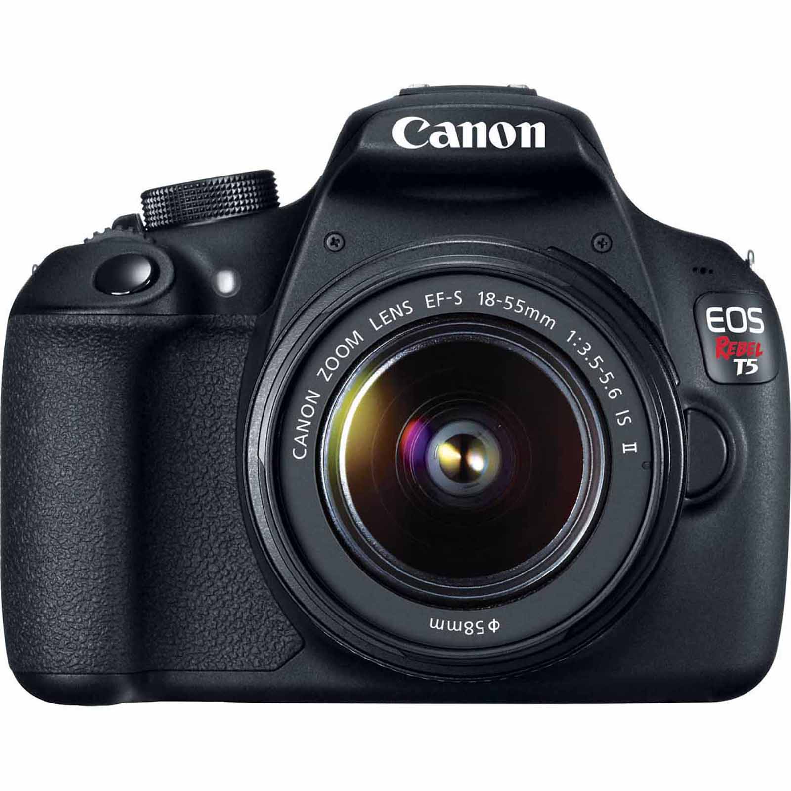 Canon 18.0-Megapixel EOS Rebel T5 Digital SLR Camera with 18-55mm Lens - Black