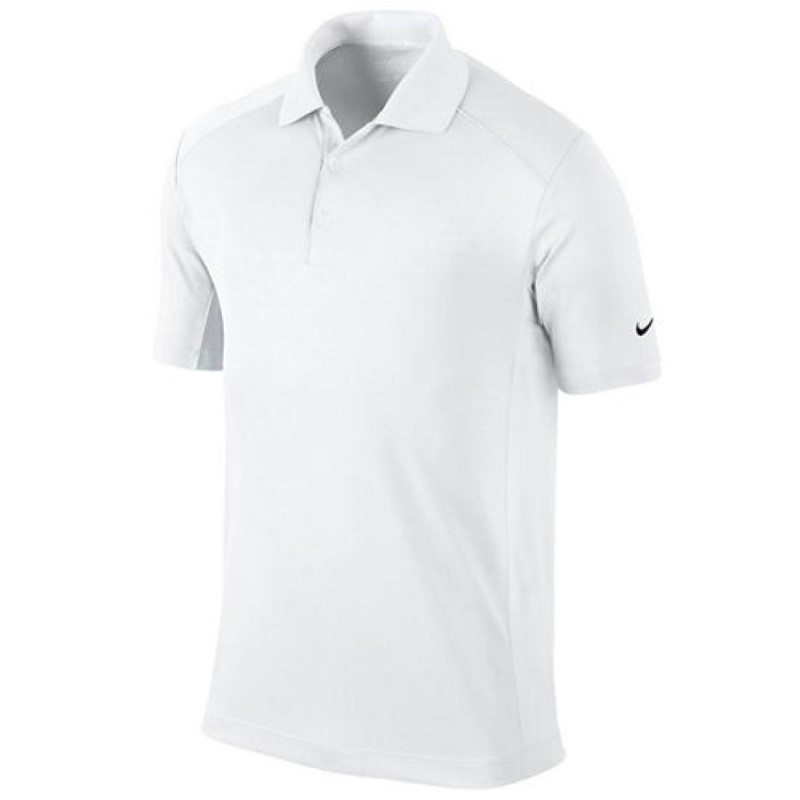 Golf Dri-Fit Victory Polo - White Large