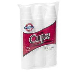 Insulated Beverage Cups 8.5 ounce 75 count