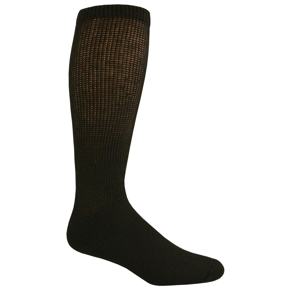 Dr. Scholl's Men's 2-Pairs Non-Binding Comfort Over-The-Calf Socks